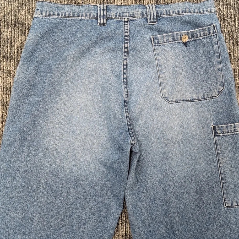 Vintage Express “Seven7” Wide-Leg Button Fly Jeans Women's 34x30